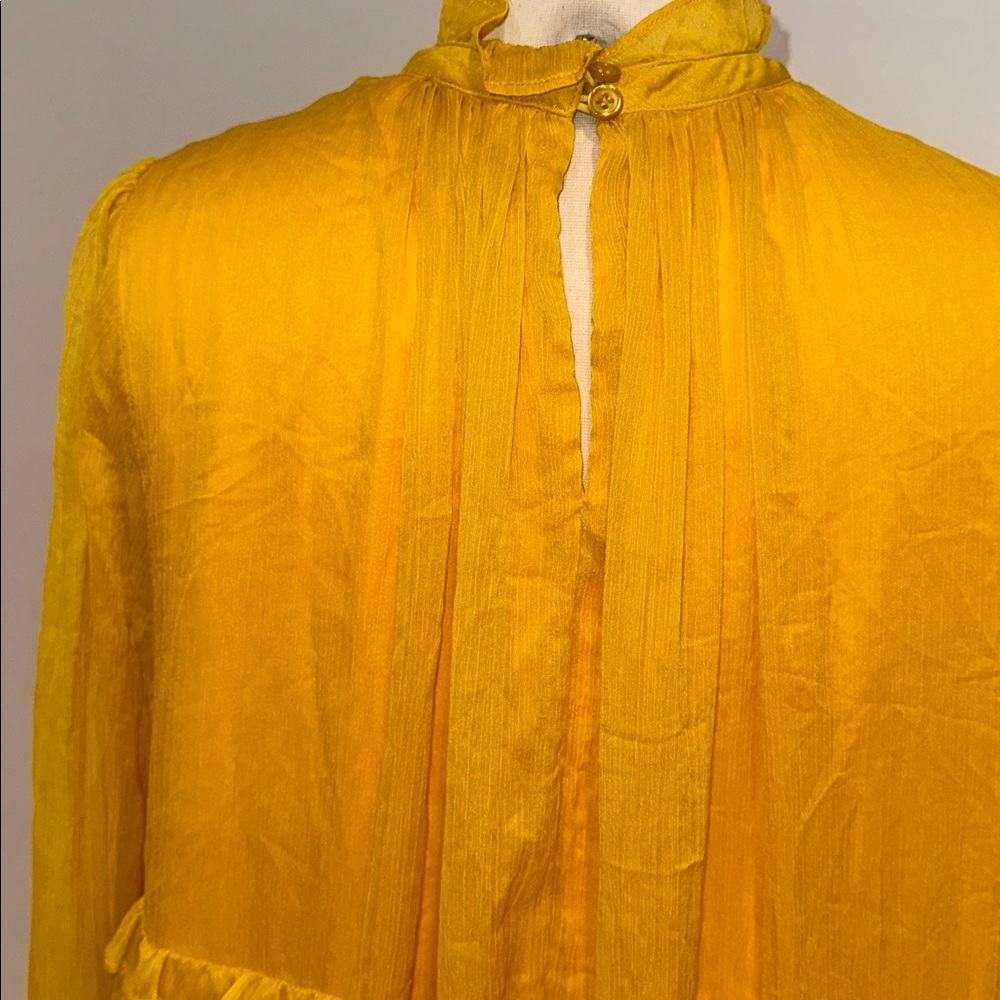 Adam Lippes x RTR Tiered ruffle dress size: 6 - Picture 9 of 11